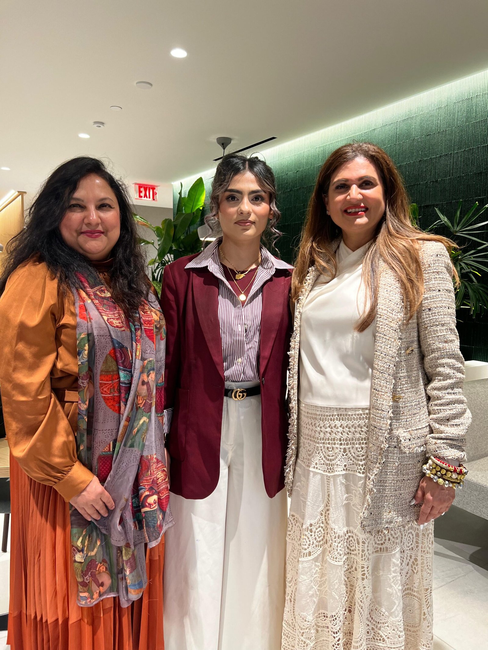 Eisenhower Institute end-of-internship reception
